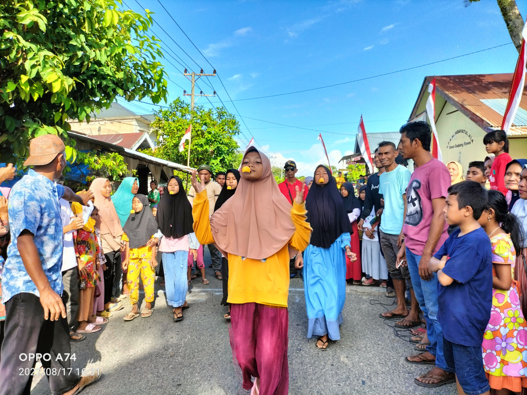 DALAM RANGKA MEYAMBUT HARI KEMERDEKAAN INDONESIA 17 AGUSTUS 1945 DI GAMPONG GADANG